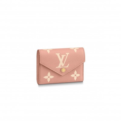 LOUIS VUITTON MONOGRAM EMPREINTE LEATHER VICTORINE WALLET M81728 (12*9.5*1.5cm) 